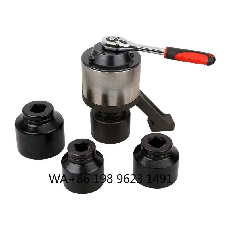 DIY manual force multiplier tool, sturdy carbon steel construction, 5500Nm torque capacity, ideal for heavy duty fastening