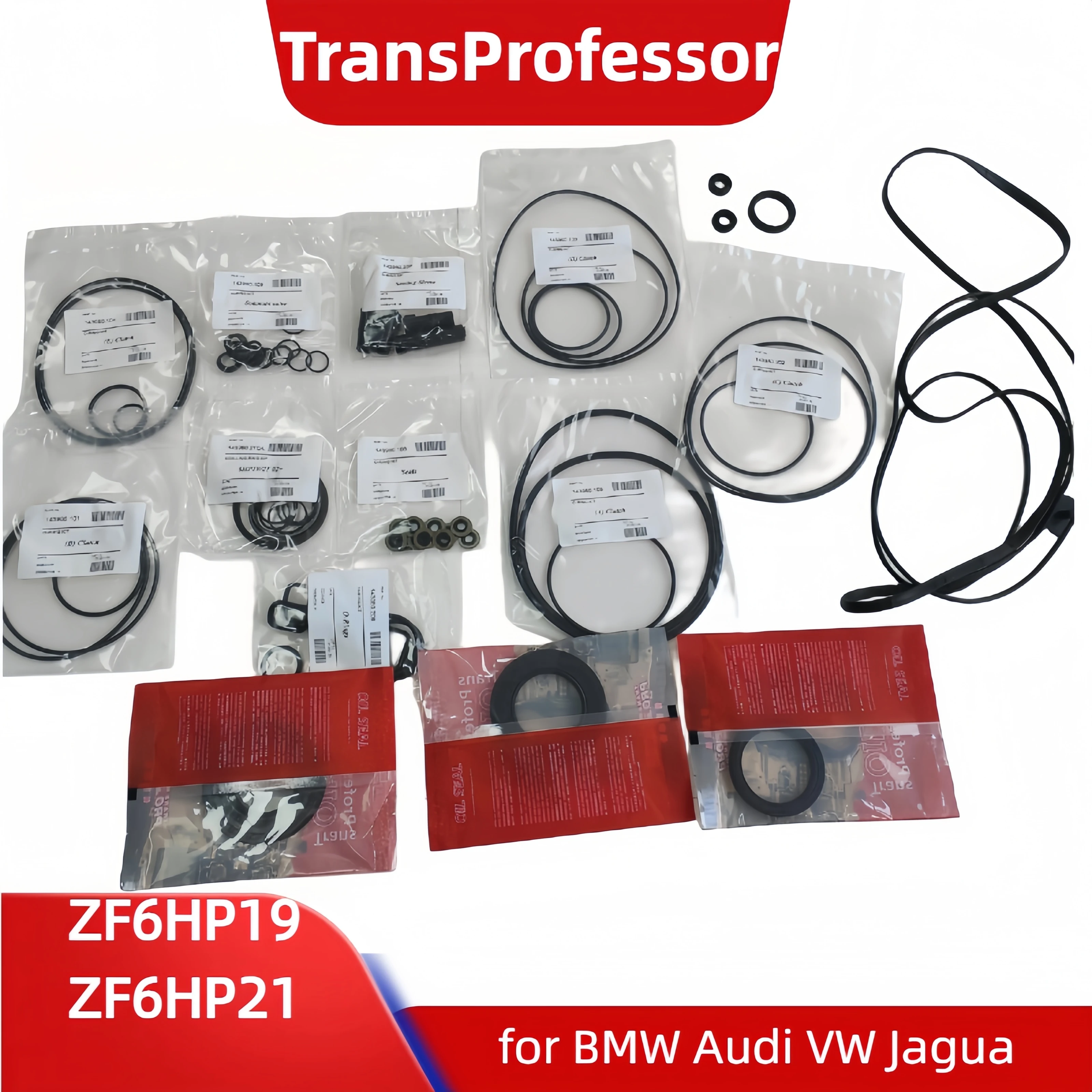 Kit de Reparación y Revisión de Transmisión 6HP19 6HP21 ZF6HP19 6HP19A ZF6HP21 09L 0AT para BMW Audi Jaguar, Juntas OHK, Retenes de Aceite, Juntas Tóricas