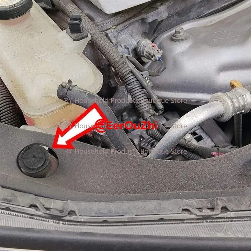 For Volkswagen Universal Rubber Cushion Rubber Pier Car Hood Engine Decorative Cover Shock Absorber Crash Block Engine Room