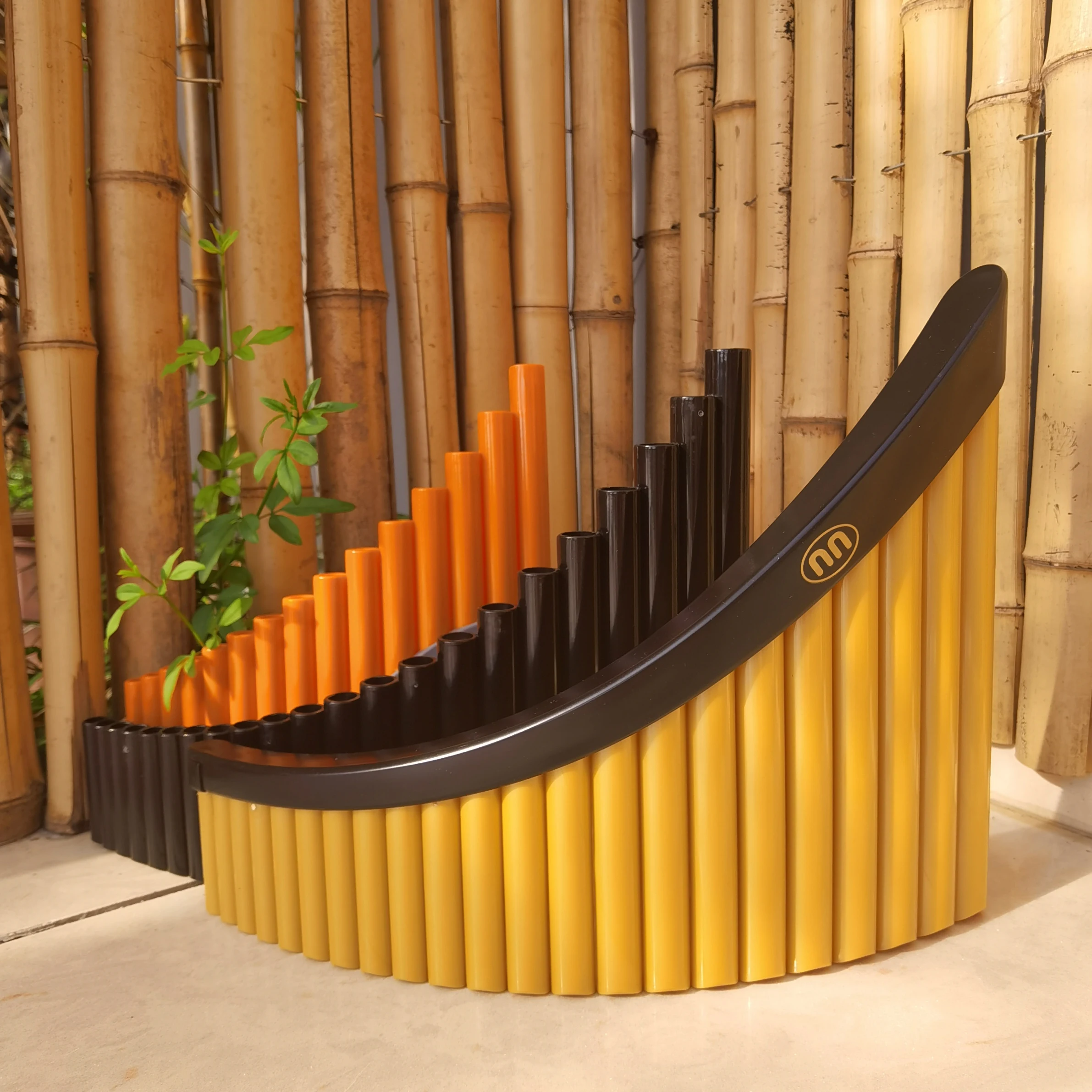 ABS resin panpipe, beginner practice, primary and secondary school music classes, healing instruments