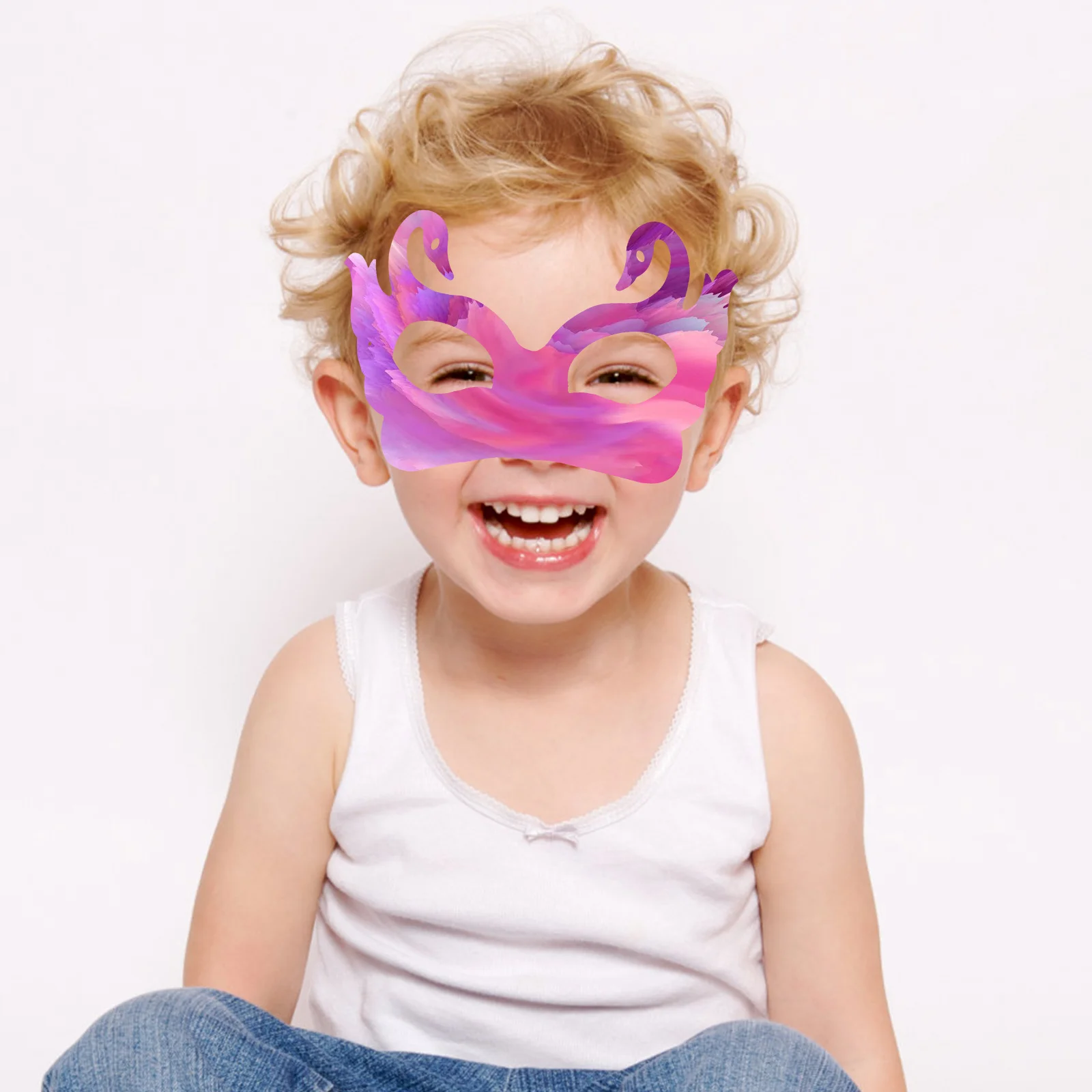 12pcs 빈 가장 무도회 마스크 흰색 DIY 파티 성인 공예 할로윈 얼굴 낙서 Diy 가장 무도회 마스크 흰색 마스크