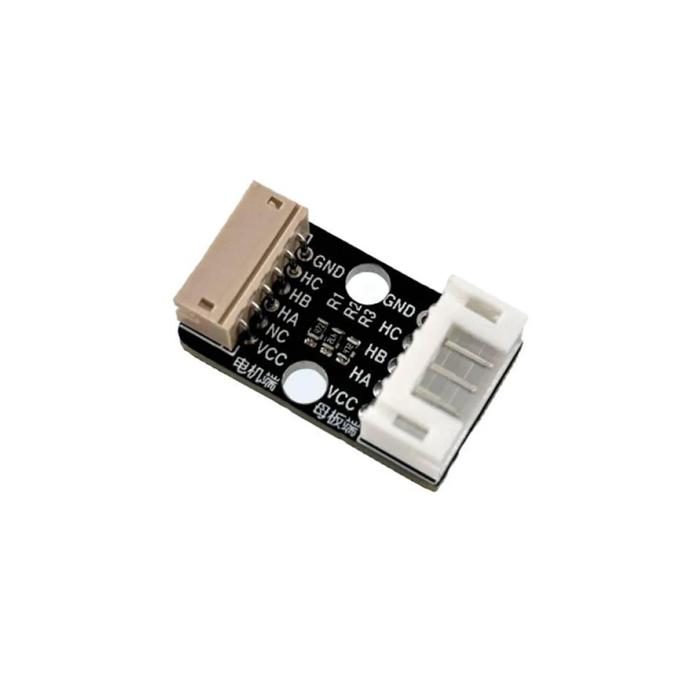 3650 Brushless Motor Hall Adapter Board 3.3V PH2.00 Spacing Hall Adapter Module for Single-chip Microcomputer Date Reading