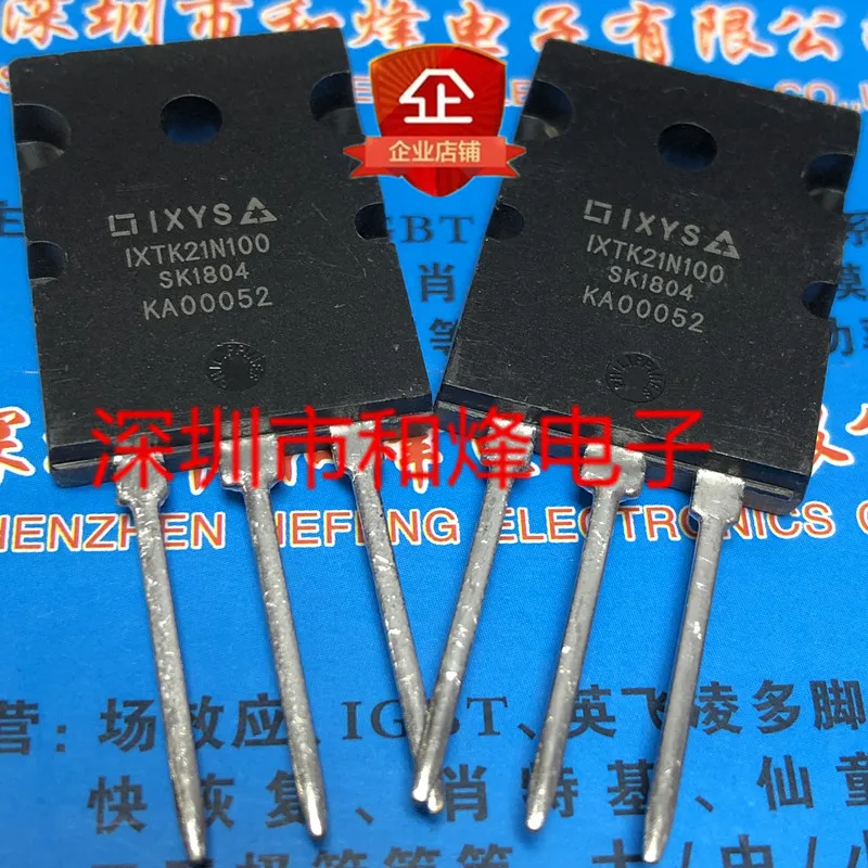 

10 шт./лот IXTK21N100 21A 1000V MOSFET TO-247 импортное Оригинальное лучшее качество