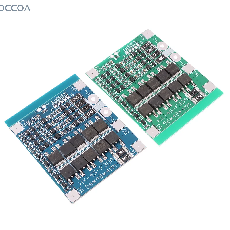 Lithium Electronic Protection Board 4 Series 12.8V 14.8V 18650 Lithium Battery Protection Board Can Start The Drill 30A Current