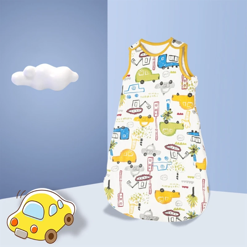 Newborn Zipper Sleepsack Wrap Baby Sleeveless Vest Design Cotton Sleeping Bag Blanket Bedding Saco De Bebes Pijamas