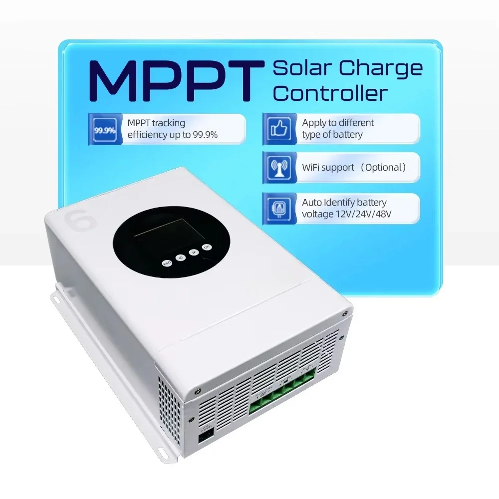 

Brand New Suoer 30A 40A 60A 12v 24v 48v Reverse Protection Solar Mppt Charge Controller