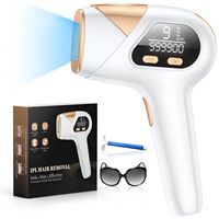 IPL Devices Hair Removal laser 9 Energy Levels 999900 Light Pulses Permanent Painless Laser Hair Removal for men women Whole Use