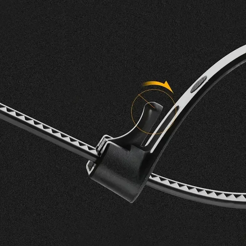 Bild 7: Wiederverwendbare und abnehmbare Kabelbinder - robust und langlebig
