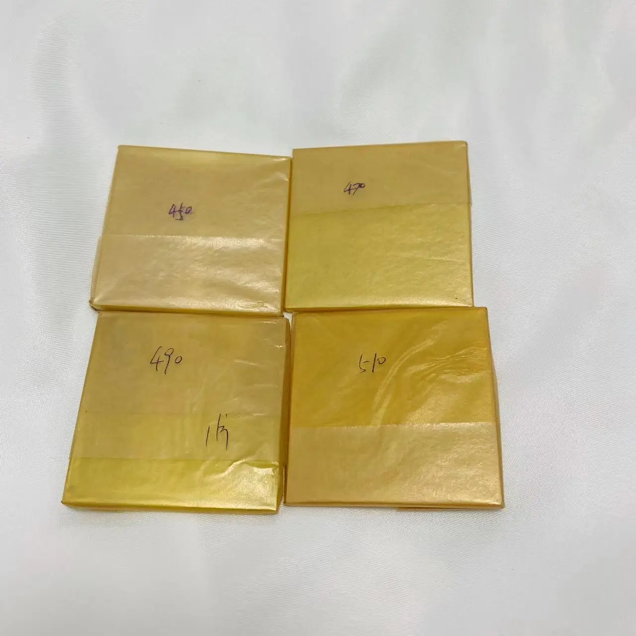 كل نوع قطعة واحدة حجم 50x50x2 مللي متر 450nm 470nm 490nm 510nm IR طويل تمرير الأصفر تصفية الزجاج البصري JB450 JB470 JB490 JB510