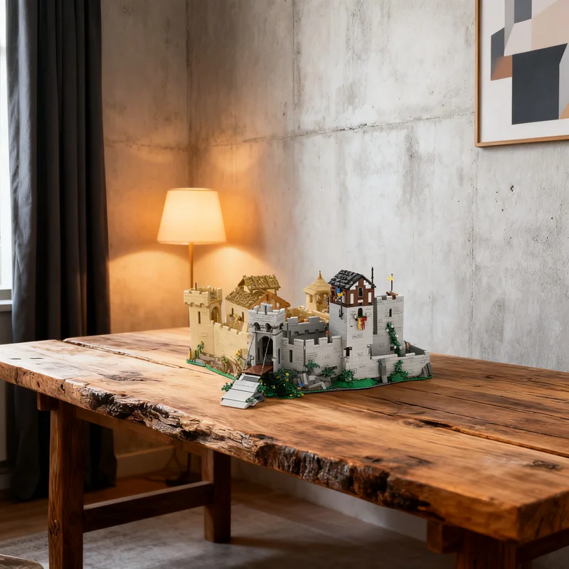 

3819pcs MOC Rodenstein From Western Part Castle Model Building Blocks Construction Christmas Gifts Toy Creative DIY Idea Brick