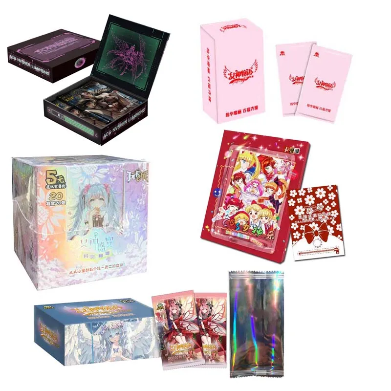 

Оптовая продажа, аниме-карты «История богини», UR SR HR, редкие персонажи, коллекционное издание, усилитель, подарочный набор для фанатов