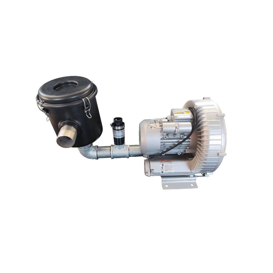 RV 0-600mbar G2 pipe Relief valve with T connection for side chanel blower CNC router vacuum pump