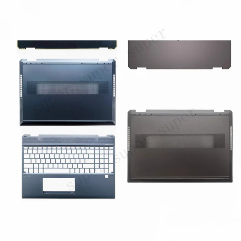 

S+ New For HP Spectre x360 15-DF 15-DF1033DX TPN-Q213 back cover/Palmrest/Bottom Case