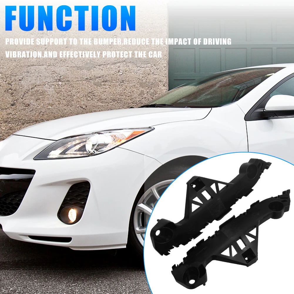 Für Mazda 3 2012–2013, perfekte Passform, vordere Stoßstangenhalterungen, L und R, OEM-Standard, einfache Installation – Detail 2
