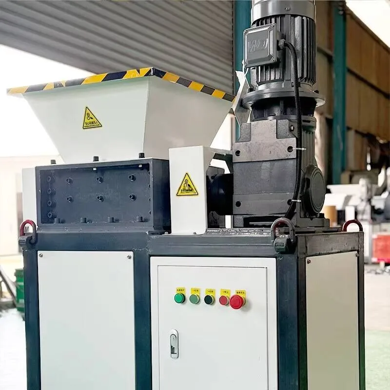 Herbal Medicine Chemical Material Crusher Metal Scrap Iron Multifunctional Small Dual Shaft Food Waste Shredder