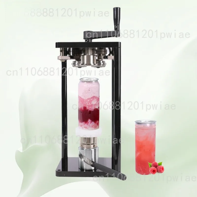 Professional high seed manual can sealing machine bubble tea coffee juice soda semi-automatic can sealing machine