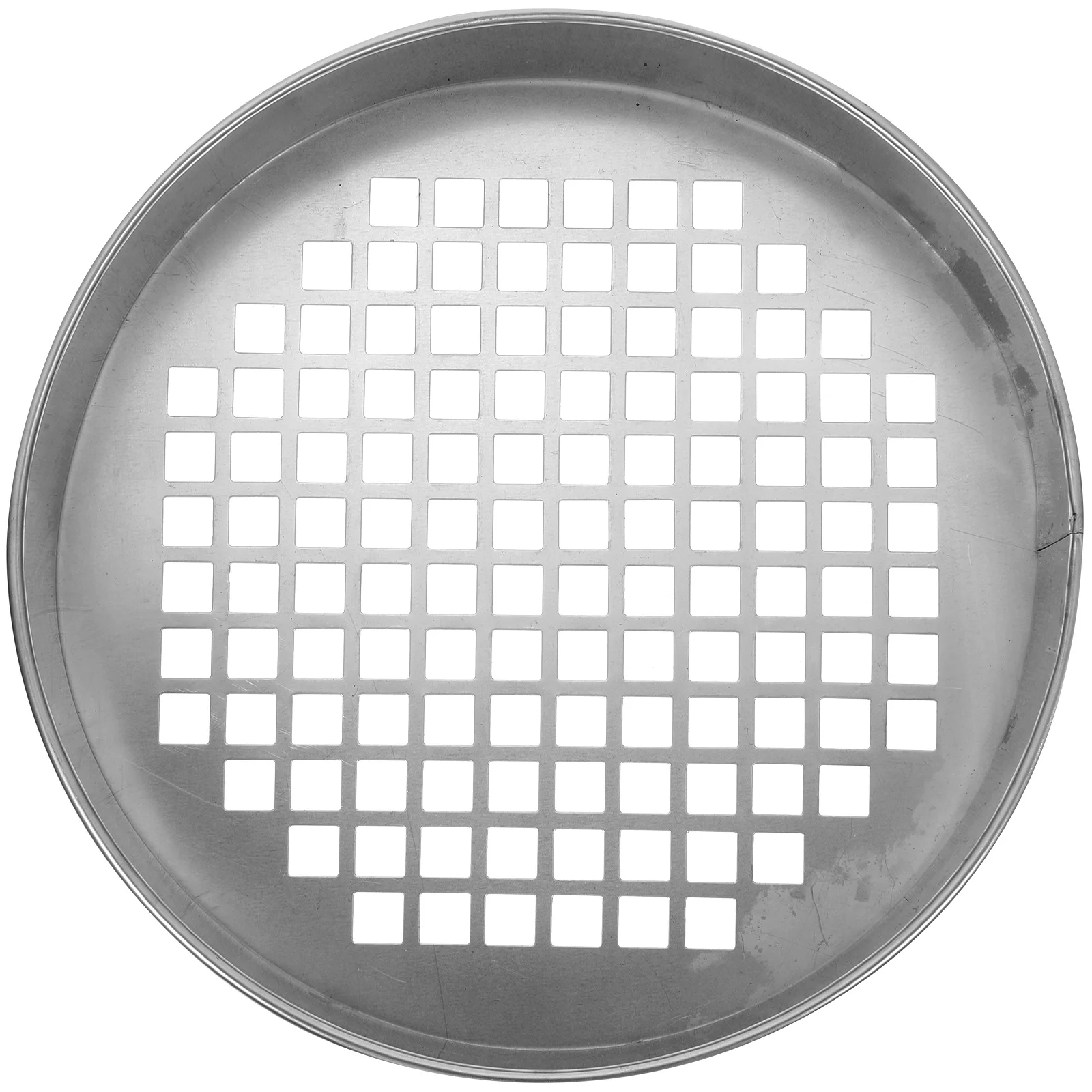 

1pc Stainless Steel Round Sieve Stackable Blueberry Grading Tool For Home Corrosion Resistant Mesh Sifter Coffee Beans