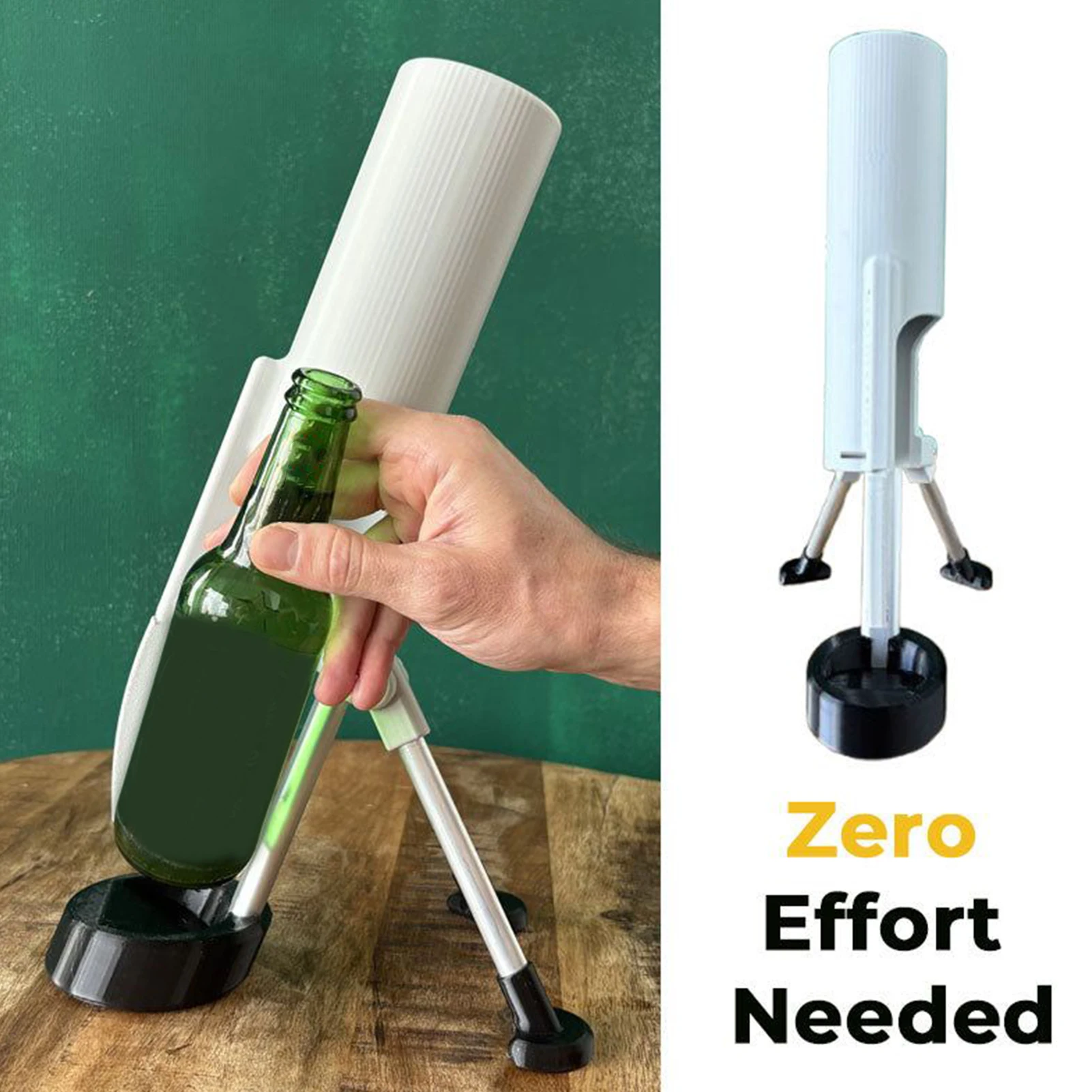 

Automatic Bottle Opener Automatic Push Down Wine Cap Opener Household Bottle Opening Tool for Camping Bar Kitchen Catering Home