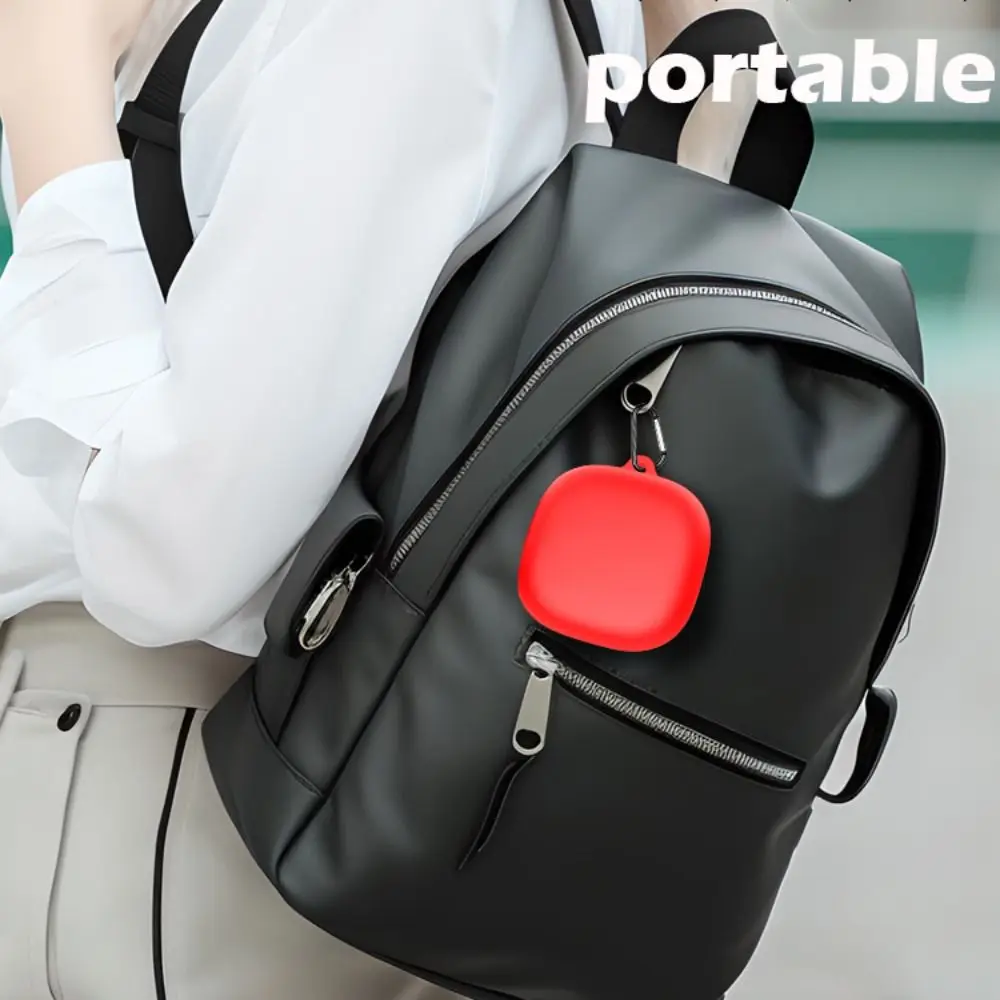 حافظة سماعة أذن من السيليكون مقاومة للصدمات ومضادة للخدش صندوق شحن مع خطاف مضاد للسقوط سماعات أذن لـ OpenFit 2 T920