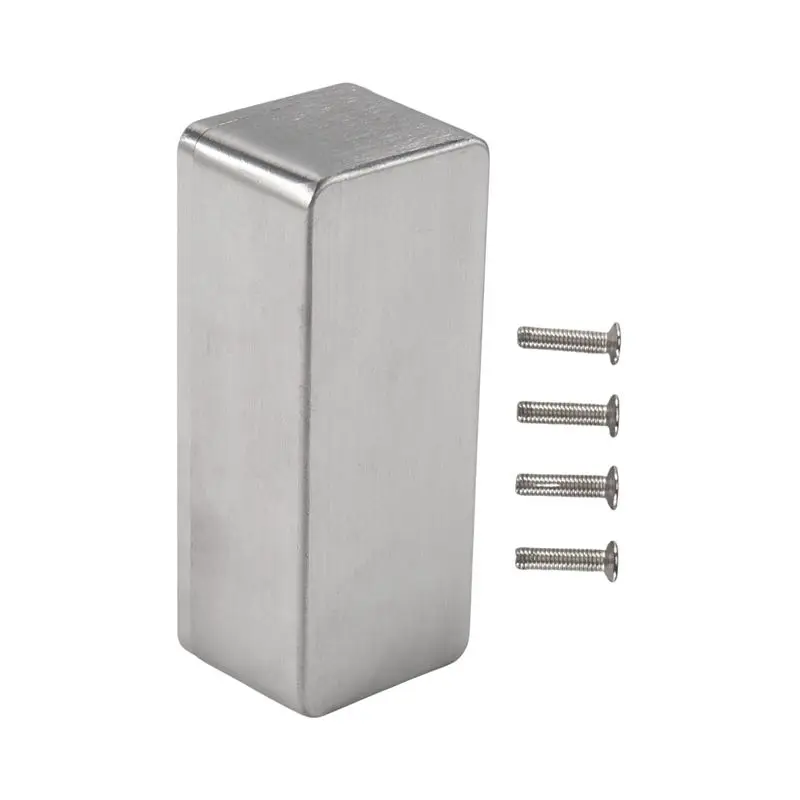 NALFI-Diecast Aluminium Electronics Project Box Case Enclosure Instrument 1590A Style Guitar Effects Aluminium Stomp Box For Gui