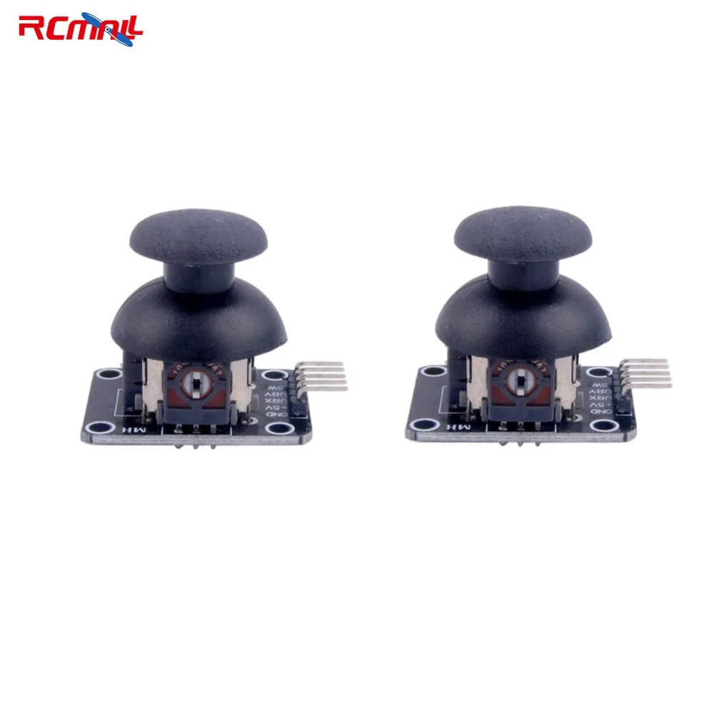

RCmall 2pcs PS2 Game Joystick Axis Sensor Module for Arduino