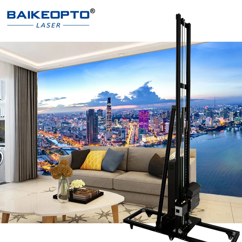 Automatische 3D Muurschildering Decor Verticale Muurschildering Muurprinter Direct naar Muurschildering Machine