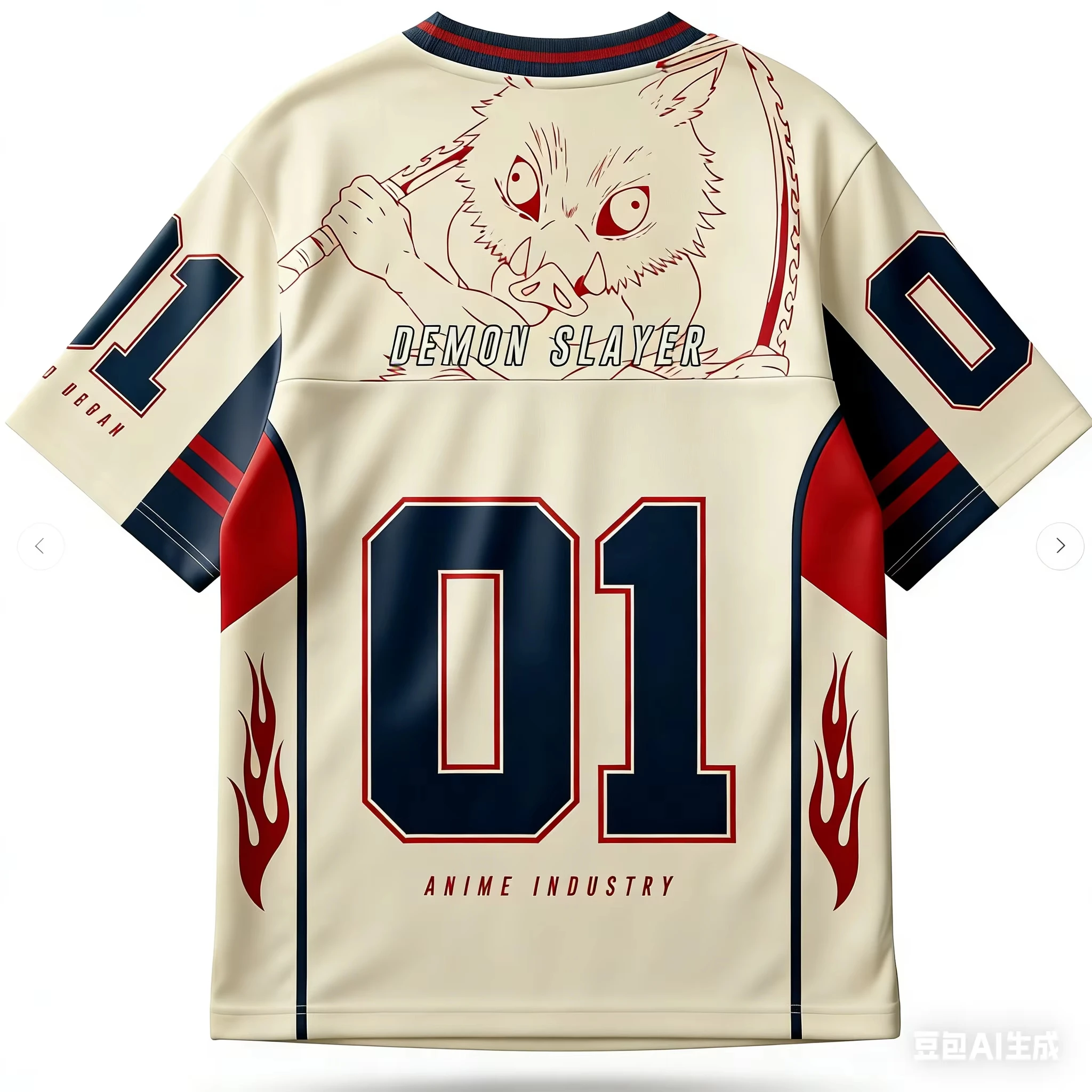 2026 Demon Slayer Men Women American-Style Jersey T-Shirt Multi-Character 3D Print Trendy Anime Short Sleeve Tee Shorts Friend