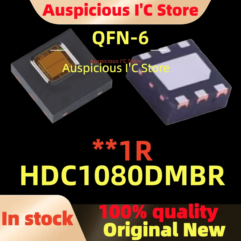 (10pcs)100%New 0C1R **1R 6A1R HDC1080DMBR HDC1080 QFN-6