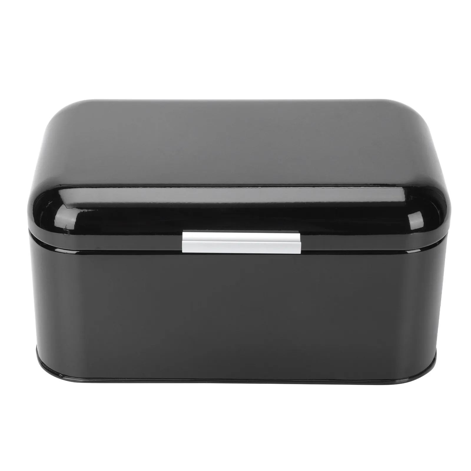 Black Iron Bread Organizer Box Moisture Proof Insect Resistant Bread Storage Container Kitchen Food Holder Home Bakery Use