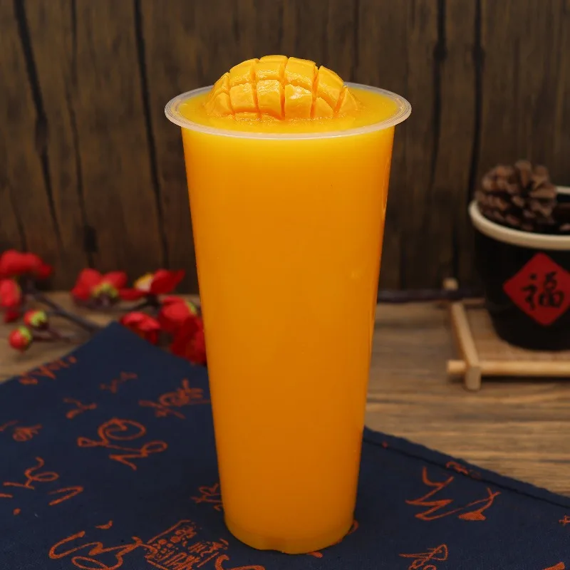 Simulation drink model milk tea roasted fairy grass fruit and vegetable juice dirty tea poplar branch manna sour plum soup iced