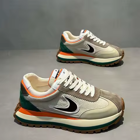 Men's Style Spring Collection Comfortable Men's Dad Shoes for Sport - Luxury Brand - Adult Casual Sport Shoes