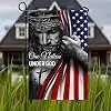 FLAGWIX One Nation Under God Christian Flag, 12 x 18 in Garden Flag llz