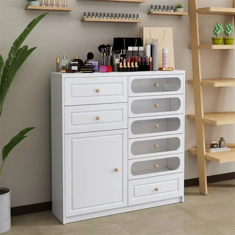 DSA nail art cabinet nail polish glue display clothing store wall side  polish glue floor cabinet  art shop storage