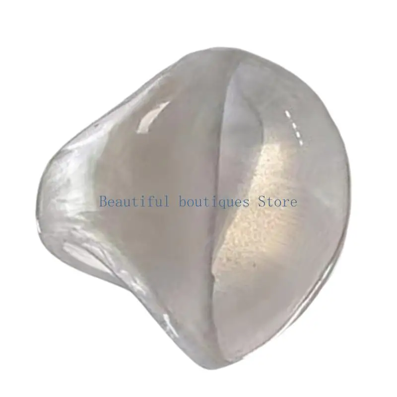 U4LF Iridescents Plastic Ring Smooth Glazed Interior Comfortable Design 18mm Size Multi Color Selection For Stylish Outfits
