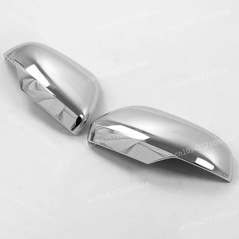 -Car Chrome Rear View Rearview Side Glass Mirror Cover Trim Frame Side Mirror Caps For Triton L200 2019-2021