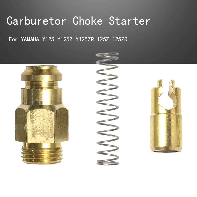 

Carburetor Choke Starter Set Valve Plunger Kit for YAMAHA Y125 Z ZR