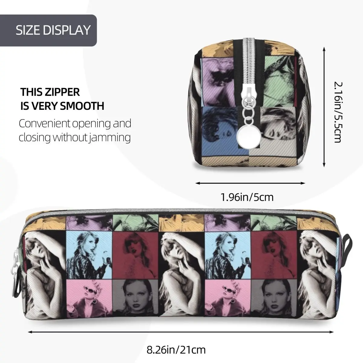 New Taylors The Eras Tour Pencil Cases Pencil Pouch Pen Holder for Student Big Capacity Bags School Supplies Zipper Stationery