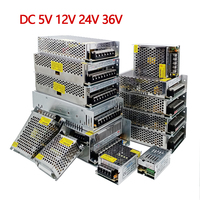 Lighting Transformers DC 5V 12V 24V 36V Power Supply Adapter 5 12 24 36 V 1A 2A 3A 5A 6A 8A 10A 15A 20A LED Driver LED Strip Lab