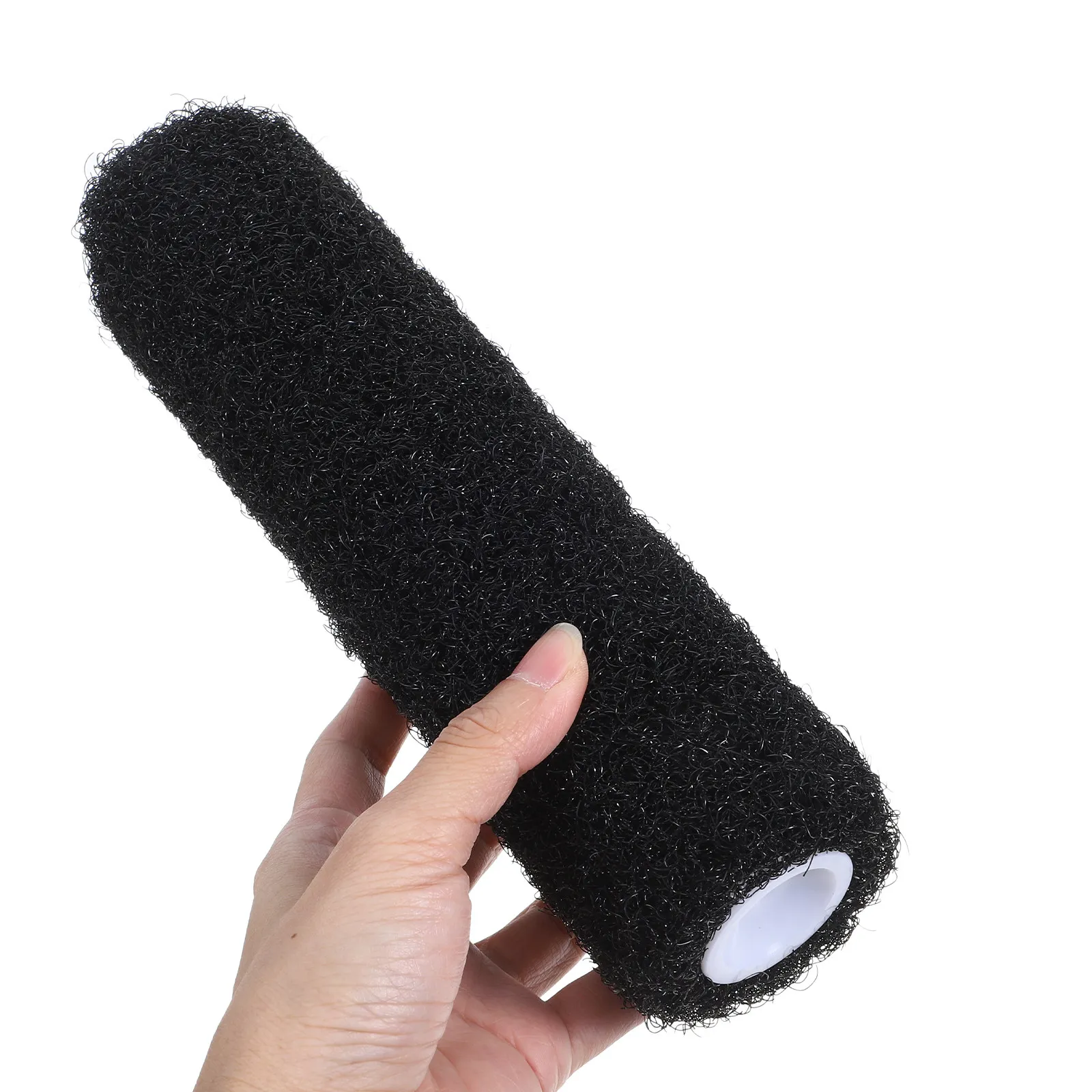 9 Inch Black Drywall Putty Roller Brush High Elasticity Nylon Bristles for Smooth Even Compound Application Texture Wall Roll on - view 4