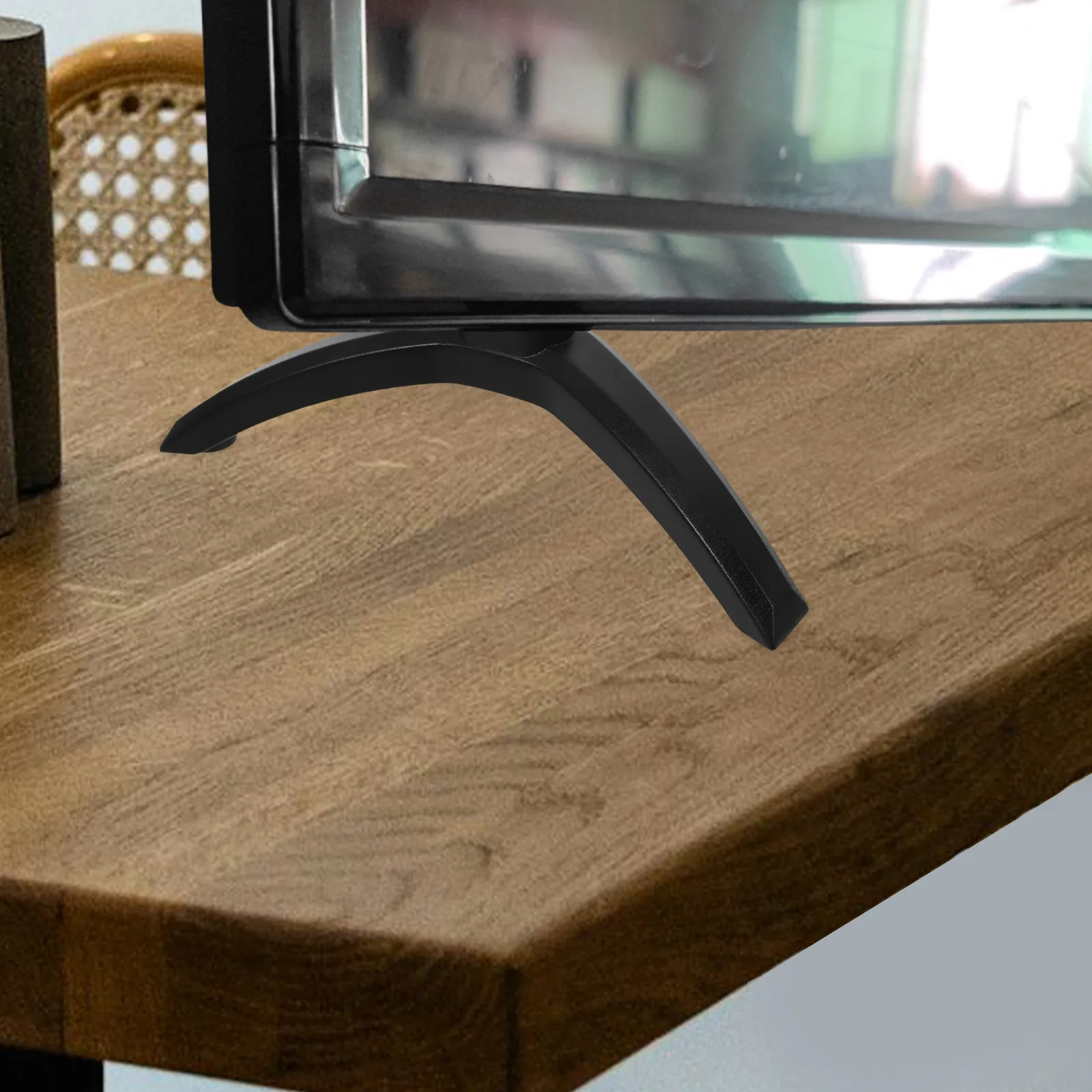 

1 set 1 Set Universal Replacement Base Sturdy Pedestal Holder For Televisions Desktop Monitors Support Legs Space Saving