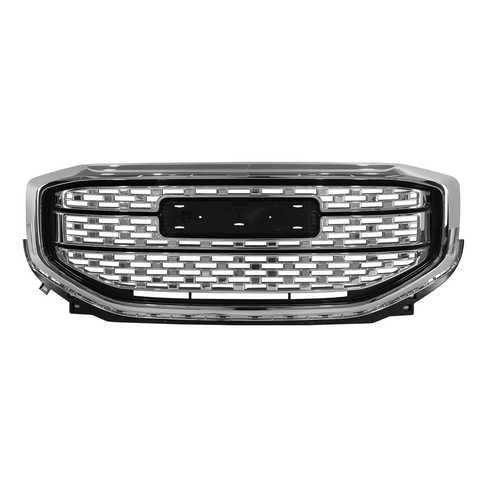 

New Chrome Front Bumper Upper Grille For GMC Acadia Denali 2017-2019 84378394