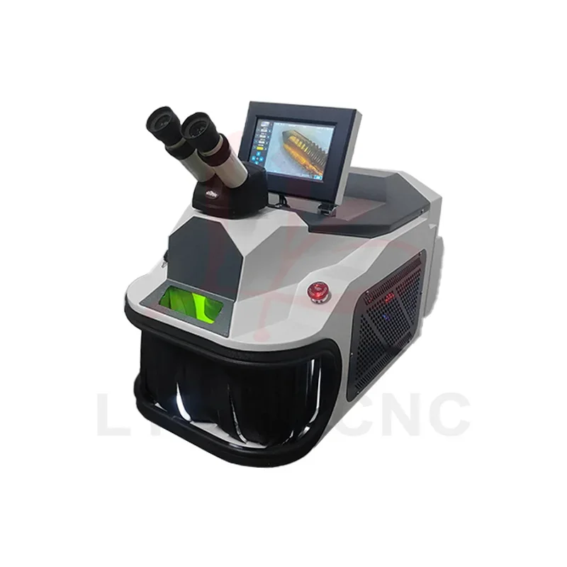 LY YAG Laser 200W Mini Touch Screen Control Jewelry Spot Welding Machine Micro Laser Soldering With HD CCD Microscope