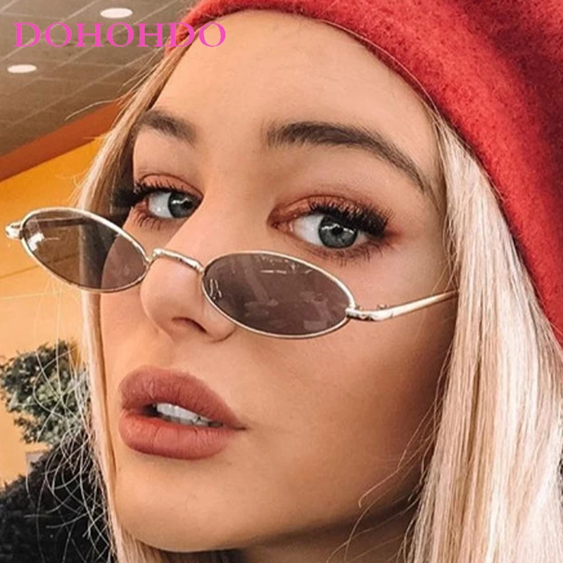 

Popular Metal Small Oval Punk Women Sunglasses New Fashion Designer Retro Sunglass Men Outdoor Travel Driving Eyewear Очки UV400