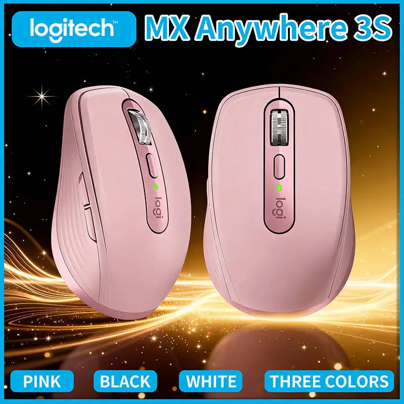 

Мышь Logitech MX Anywhere 3S Creator — 8000 DPI, для бизнеса, бесшумный клик, MagSpeed Scroll, поддержка нескольких ОС для дизайнеров и геймеров