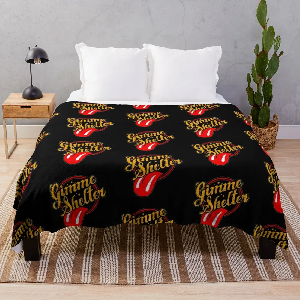 

Gimme Shelter Throw Blanket Warm Accent Blanket for Living Room Decoration