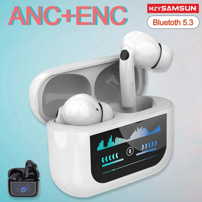 

Bluetooth5.3 Earphones YX30 TWS Stereo Headsets ANC Wireless Earbuds Waterproof Sports Noise Reduction Headphones With Mic