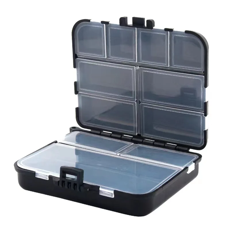 Fishing Tackle Bait Storage Boxes, Portable Double-Sided Lure Hook Organizer, Mini Utility Lures Fishing Box