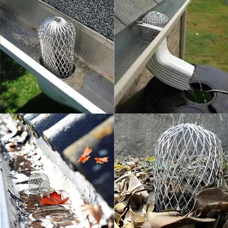กรองท่อระบายน้ำทนอุณหภูมิสูง 4 ชิ้นกรองท่อระบายน้ำสะดวกทนทาน