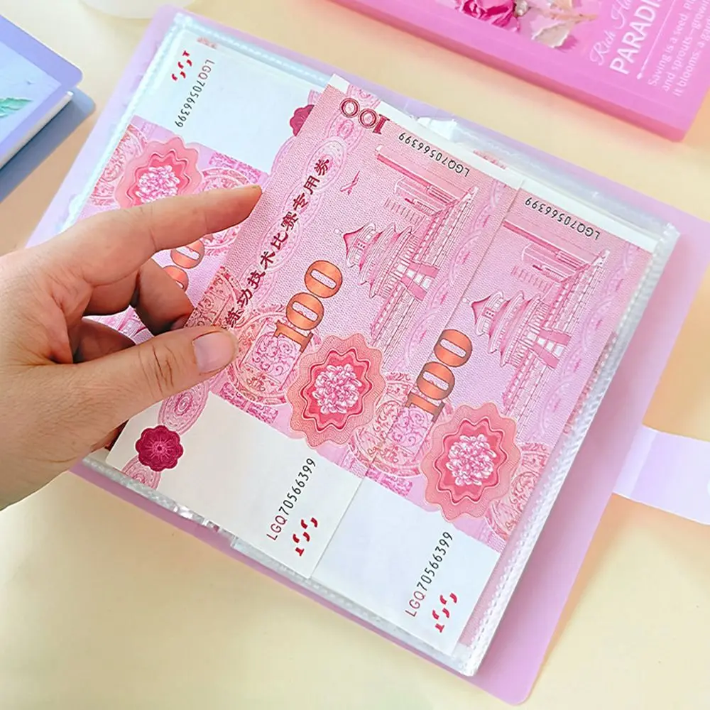 

Экономия денег, 100, конверты, экономия денег, удача, водонепроницаемая книга для сбора денег, милая большая емкость