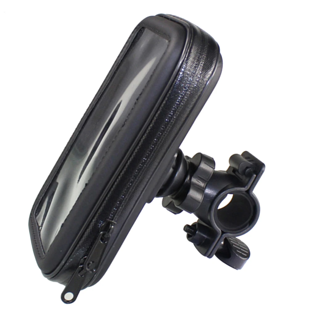 

Bike Phone Holder Waterproof Bag 360 Degree Rotatable Mount Cycling Smartphone Dust Proof EVA Pads Adjustable Cradle Handlebar